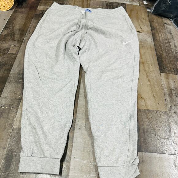 Nike Pants Mens 2XL Dark Gray Sportswear Club Fleece Joggers 826431-063 - Picture 9 of 10